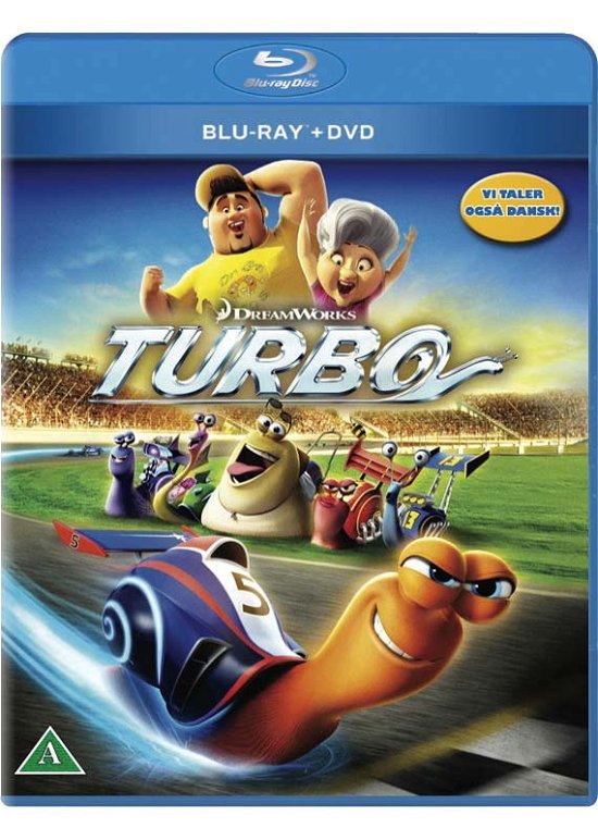 Cover for Dreamworks · Turbo (Blu-ray/DVD) [Blu-ray+DVD edition] (2014)