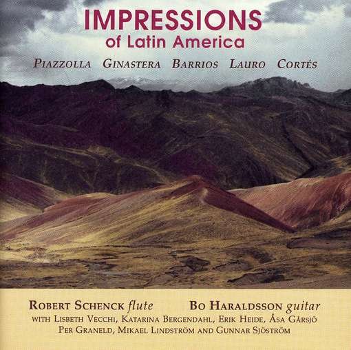 Cover for Piazzolla,astor / Schenck,robert / Haraldsson,bo · Impressions of Latin America (CD) (1991)