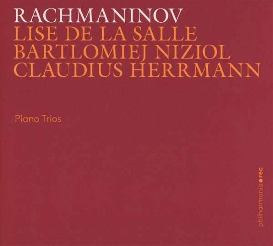 Cover for Rachmaninov / De La Salle / Herrmann · Piano Trios (CD) (2017)