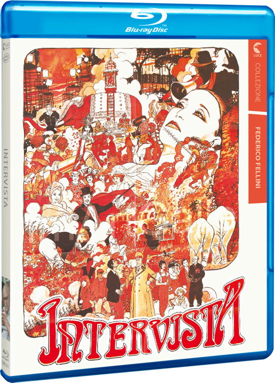 Cover for Ekberg, Fellini, Mastroianni, Ponziani, Rubin · Intervista (Blu-ray) (2022)
