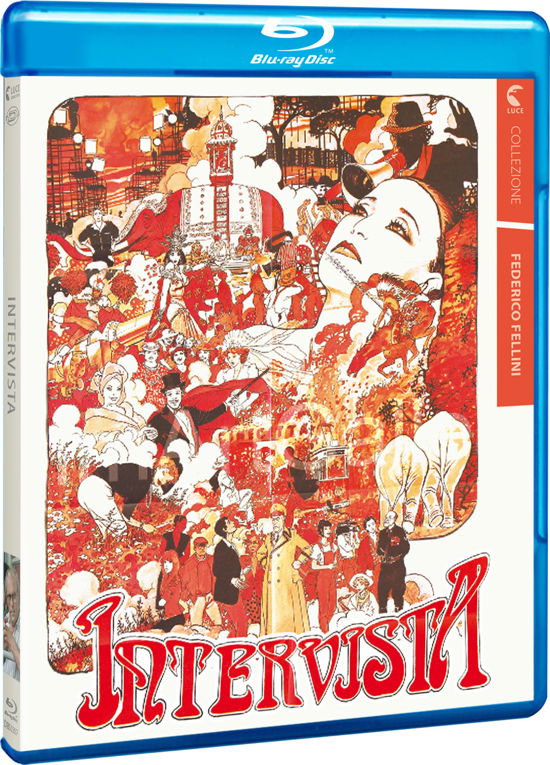 Cover for Ekberg, Fellini, Mastroianni, Ponziani, Rubin · Intervista (Blu-Ray) (2022)