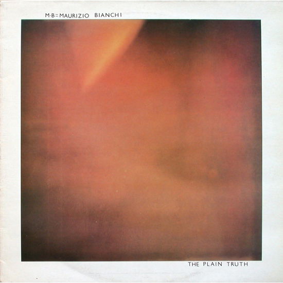 Cover for Maurizio Bianchi · The Plain Truth (CD) (2013)