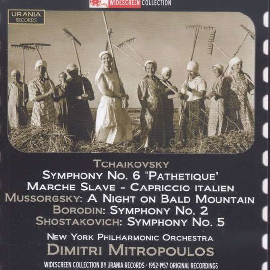 Cover for Mitropoulos / New York Philharmonic · Symphonic Works (CD) (2014)