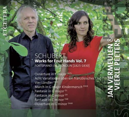 Works for 4 Hands Vol.7 - Franz Schubert - Musique - ETCETERA - 8711801015071 - 24 mai 2019