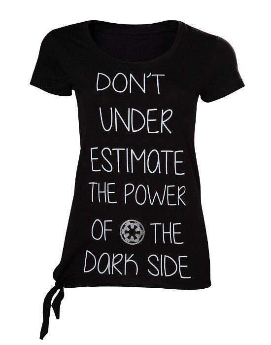 Cover for Star Wars Rogue One · Don't Underestimate The Dark Side (T-Shirt Donna Tg. L) (T-shirt)