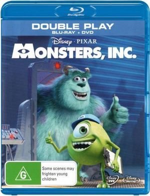 Cover for Disney Pixar · Disney Pixar-monters Inc -brdvd+dvd- (DVD)