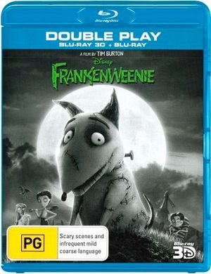 Cover for Frankenweenie (Blu-ray) (2023)