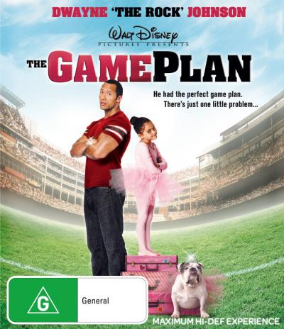 Cover for The Game Plan (Blu-Ray)