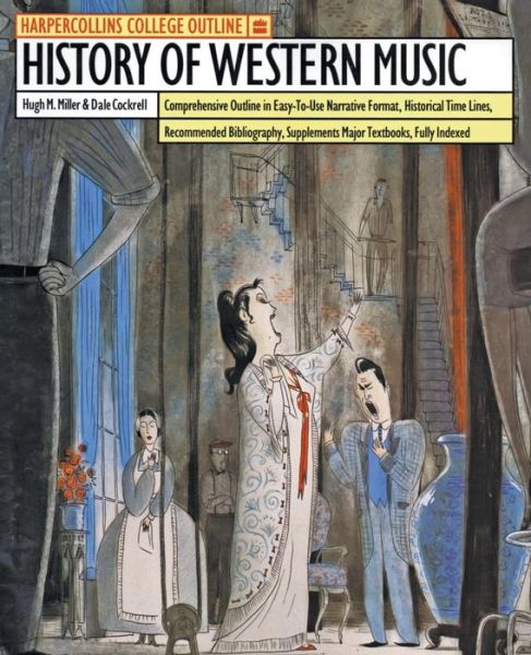 Cover for Hugh M. Miller · Harpercollins College Outline History of Western Music (Harpercollins College Outline Series) (Pocketbok) [5 Sub edition] (1991)