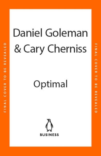 Cover for Daniel Goleman · Optimal: How to Sustain Excellence Every Day (Hardcover bog) (2024)