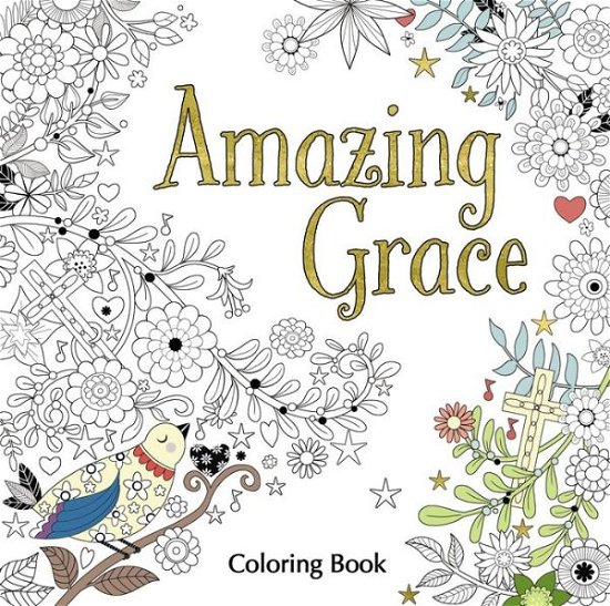 Cover for Zondervan · Amazing Grace Adult Coloring Book - Coloring Faith (Paperback Bog) (2016)