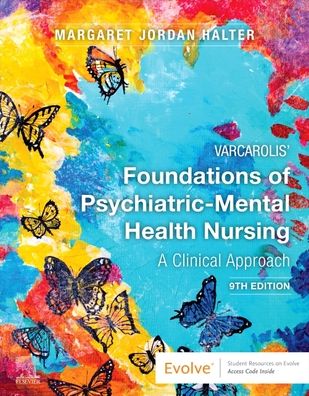 Cover for Margaret Jordan Halter · Varcarolis' Foundations of Psychiatric-Mental Health Nursing (Buch) (2021)