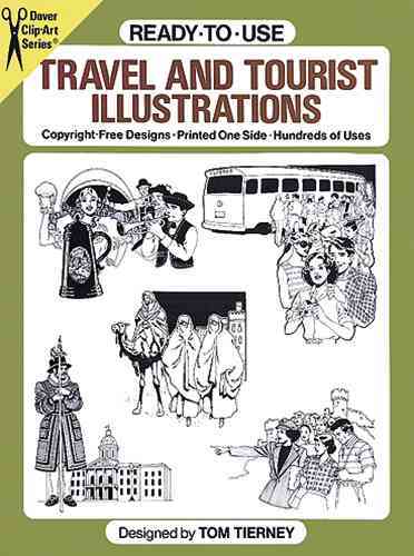 Cover for Tom Tierney · Ready-to-Use Travel and Tourist Illustrations - Dover Clip Art Ready-to-Use (Paperback Book) (1987)