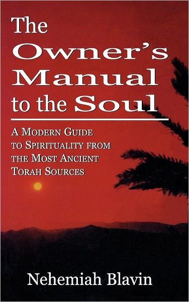 Cover for Nehemiah Blavin · The Owner's Manual to the Soul: A Modern Guide to Spirituality from the Most Ancient Torah Sources (Hardcover bog) (2001)
