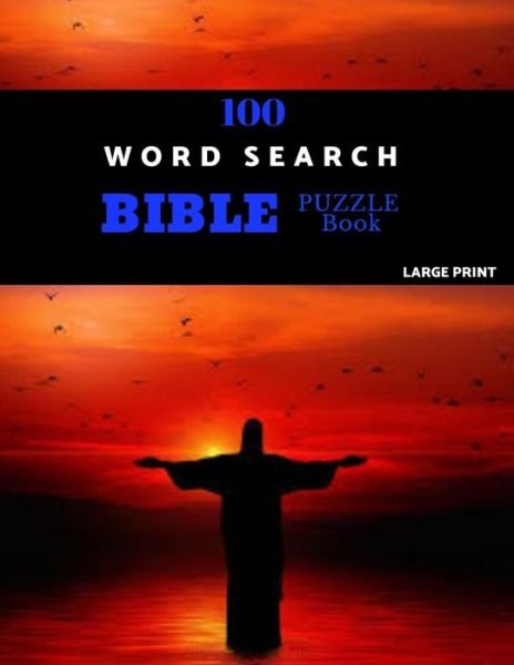 Cover for Chezib Puzzles · 100 Word Search Bible Puzzle Book Large Print (Paperback Bog) (2019)