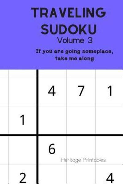 Cover for Heritage Printables · Traveling Sudoku--Volume 3 (Paperback Book) (2019)