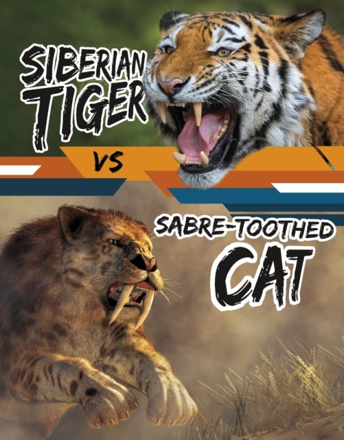 Cover for Charles C. Hofer · Siberian Tiger vs Sabre-Toothed Cat - Beastly Battles (Hardcover Book) (2024)