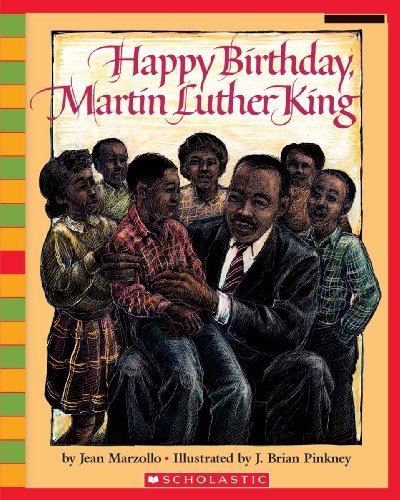 Cover for Jean Marzollo · Happy Birthday, Martin Luther King (Turtleback School &amp; Library Binding Edition) (Scholastic Bookshelf (Pb)) (Innbunden bok) (2006)