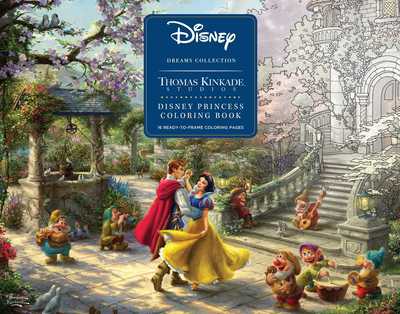 Disney Dreams Collection Thomas Kinkade Studios Disney Princess Coloring Poster - Thomas Kinkade - Boeken - Andrews McMeel Publishing - 9781449497071 - 3 mei 2019