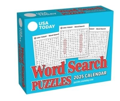 Cover for USA Today · USA TODAY Word Search 2025 Day-to-Day Calendar (Calendar) (2024)