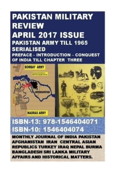 Cover for Agha H Amin · Pakistan Military Review (Pocketbok) (2017)
