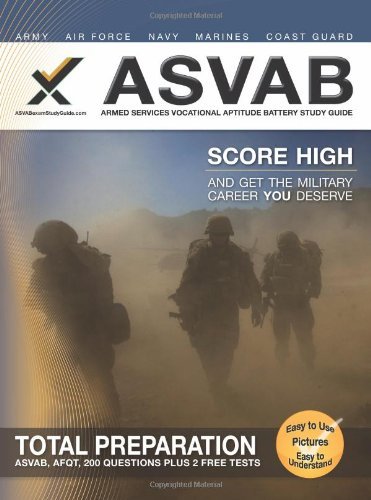 Cover for Sharon a Wynne · Asvab Armed Services Vocational Aptitude Battery Study Guide (Paperback Book) [First Edition, New edition] (2011)