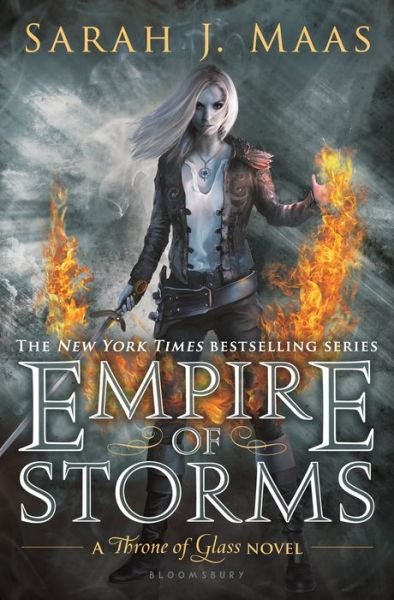 Cover for Sarah J. Maas · Empire of Storms - Throne of Glass (Hardcover bog) (2016)