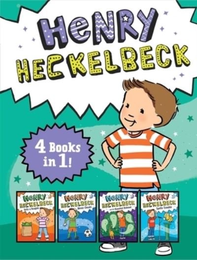 Cover for Wanda Coven · Henry Heckelbeck 4 Books in 1!: Henry Heckelbeck Gets a Dragon; Henry Heckelbeck Never Cheats; Henry Heckelbeck and the Haunted Hideout; Henry Heckelbeck Spells Trouble - Henry Heckelbeck (Inbunden Bok) (2021)