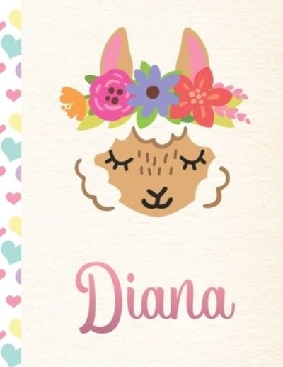 Diana - Llama Sketchbooks - Libros - Independently Published - 9781671933071 - 5 de diciembre de 2019
