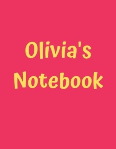 Cover for 99 Notes · Olivia's Notebook (Pocketbok) (2019)