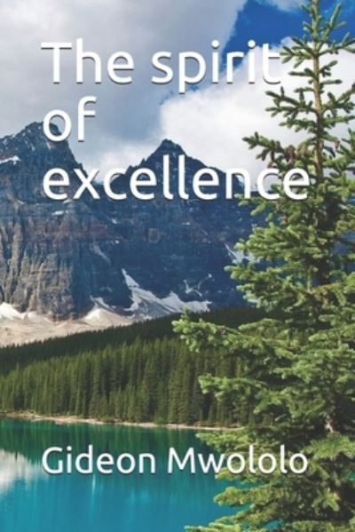 Cover for Gideon Mulinge Mwololo · The spirit of excellence (Paperback Book) (2019)