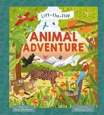 Cover for Autumn Publishing · Animal Adventure - Lift The Flap Adventure Hunt (Hardcover Book) (2024)
