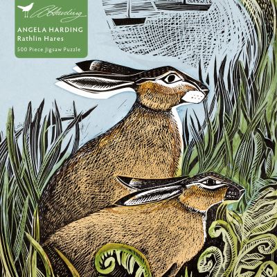 Adult Jigsaw Puzzle Angela Harding: Rathlin Hares (500 pieces): 500-Piece Jigsaw Puzzles - 500-piece Jigsaw Puzzles -  - Board game - Flame Tree Publishing - 9781839643071 - February 25, 2021