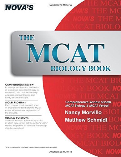 Cover for Morvillo, Nancy (Florida Southern College, USA) · The MCAT Biology Book (Paperback Book) (2014)