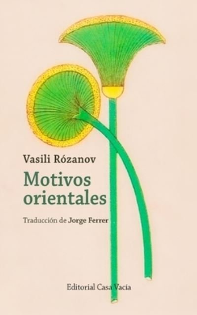 Cover for Vasili Rózanov · Motivos Orientales (Book) (2024)
