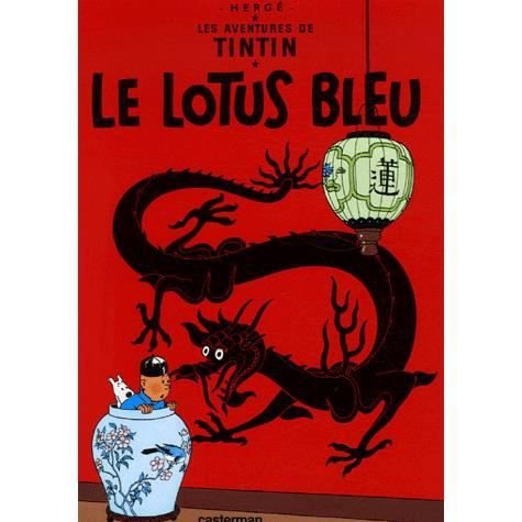 Cover for Herge · Le lotus bleu (Innbunden bok) (2006)