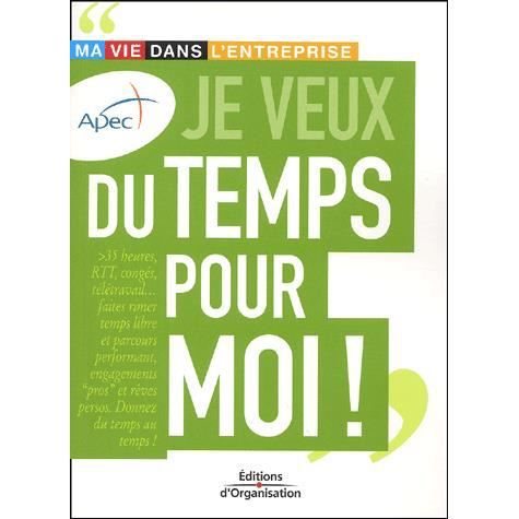 Cover for M. Venhorst · Je veux du temps pour moi ! (Paperback Book) (2002)