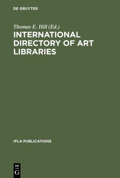 Cover for Ifla · International Directory of Art Librarie (Book) (1997)