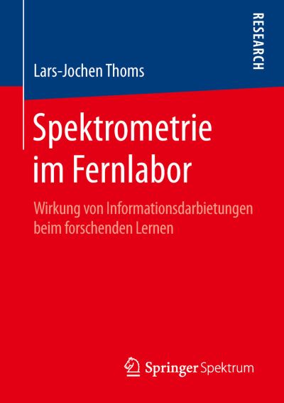 Cover for Thoms · Spektrometrie im Fernlabor (Book) [1. Aufl. 2019 edition] (2019)