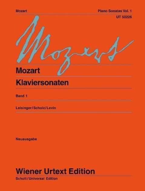 Klaviersonaten.UT50226 - Wolfgang Ama Mozart - Kirjat - SCHOTT & CO - 9783850556071 - maanantai 5. huhtikuuta 2004