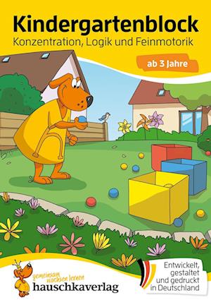 Cover for Ulrike Maier · Kindergartenblock ab 3 Jahre – Konzentration, Logik, Feinmotorik (Book) (2024)