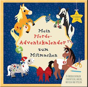 Cover for Julia Breitenöder · Mein Mein Pferde-Adventskalender zum Mitmachen (Buch) (2024)