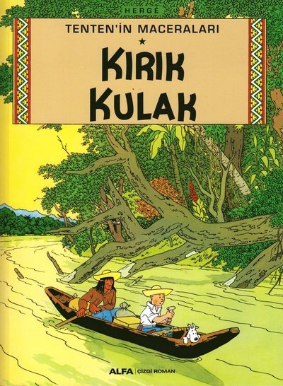 Cover for Hergé · Tintins äventyr: Det sönderslagna örat (Turkiska) (Bog) (2018)