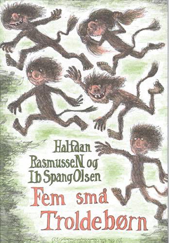 Cover for Halfdan Rasmussen · Halfdan Rasmussen: Fem små troldebørn (Bound Book) [2e édition] [Indbundet] (1984)