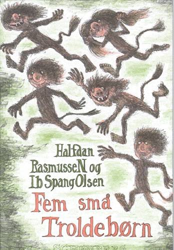 Cover for Halfdan Rasmussen · Halfdan Rasmussen: Fem små troldebørn (Bound Book) [2th edição] [Indbundet] (1984)