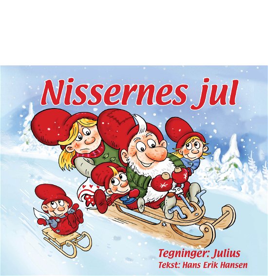 Cover for Hans Erik Hansen · Nissernes jul (Hardcover bog) [1. udgave] (2019)
