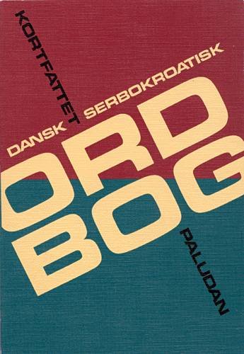 Cover for Jane Kabel · Kortfattet dansk-serbokroatisk ordbog (Sewn Spine Book) [1st edition] (1993)