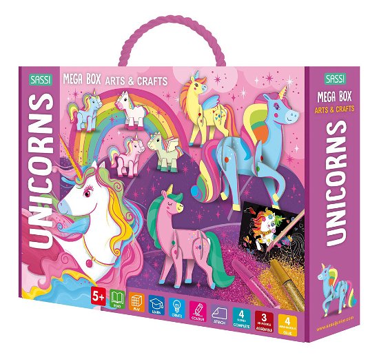 Cover for A · Mega Box Arts and Crafts - Unicorn (Paperback Book) (2024)