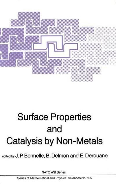 Cover for J P Bonnelle · Surface Properties and Catalysis by Non-Metals - NATO Science Series C (Inbunden Bok) [1983 edition] (1983)