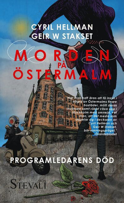 Cover for Geir W Stakset Cyril Hellman · Morden på Östermalm : programledarens död (Paperback Book) (2025)